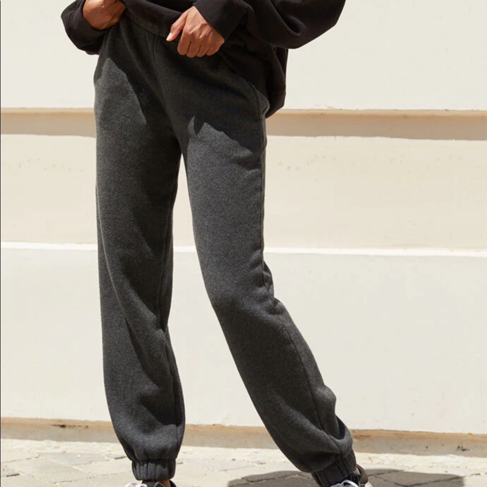 Dark gray brandy Melville sweatpants